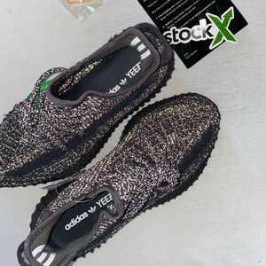 Black reflective Yeezys BRAND NEW